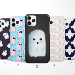 Ghost Phone Case, Halloween iPhone 16 Pro Max Case, Spirit Samsung S23 FE Case, Spooky Galaxy S25 Ultra Cover, Ghostly Google Pixel 9 Case