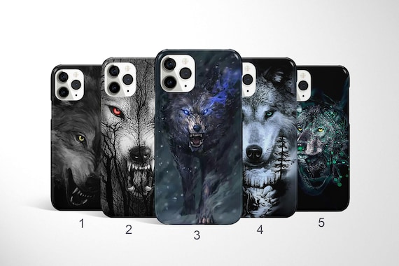 Wolf Phone Case, Animal iPhone Cover, iPhone 17, 16, 15, 14 Pro Max, Samsung Galaxy S25 Ultra, S24 Plus, S23 Fe, S22 Case, Google Pixel Case