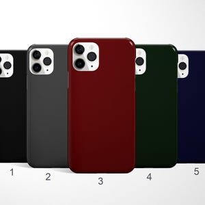 Telefoonhoesje donkere kleur, hoes blokkleur, neutraal gekleurd hoesje voor iPhone 17, 16 Pro, Samsung Galaxy S25, S24Ultra-hoesje, Google Pixel-hoesje