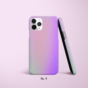 Funda ombré para iPhone 17, 16 Pro Max, funda neón para Samsung Galaxy S25 Ultra, S24 FE, funda brillante para Google Pixel imagen 5