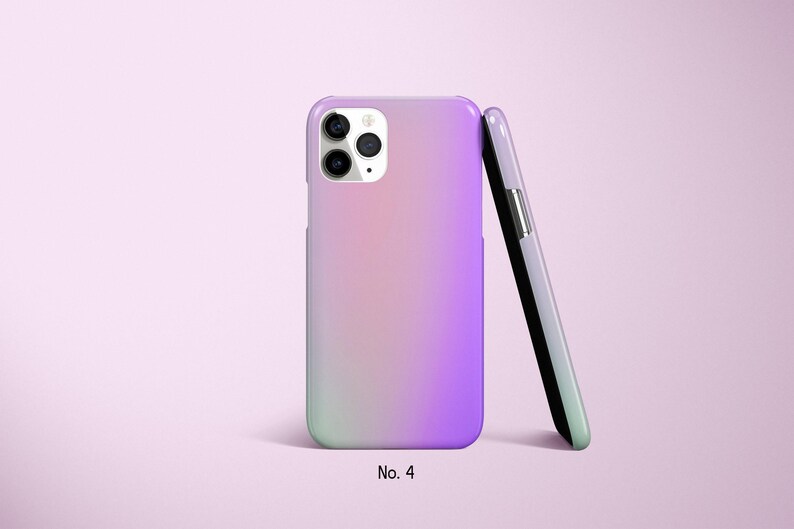 Funda ombré para iPhone 17, 16 Pro Max, funda neón para Samsung Galaxy S25 Ultra, S24 FE, funda brillante para Google Pixel imagen 5