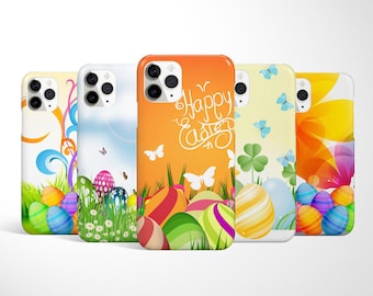 Easter Phone Case Easter Egg Phone Cover, iPhone 17, 16, 15 Pro Max, Samsung Galaxy S25 Ultra, S24, S23 FE, Google Pixel Case, Nature Lover
