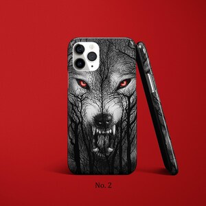 Wolf Phone Case, Animal iPhone Cover, iPhone 17, 16, 15, 14 Pro Max, Samsung Galaxy S25 Ultra, S24 Plus, S23 Fe, S22 Case, Google Pixel Case image 3