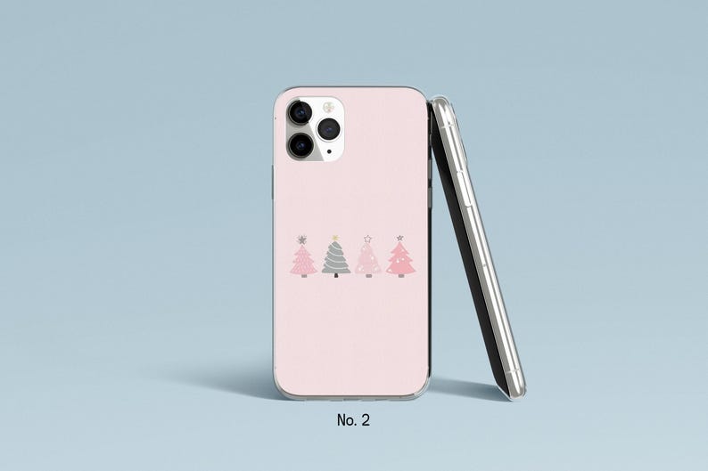 Xmas Phone Case, Christmas Tree Phone Case for iPhone 17, 16, 15 Pro, Samsung Galaxy S25, S24, Festive Google Pixel Case, Winter Phone Case image 3