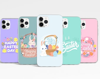 Easter Phone Case, Spring Phone Case for iPhone 17, 16, 15 Pro Max, Bunny Phone Case, Samsung Galaxy S25 Ultra, S24, S23, Google Pixel Case