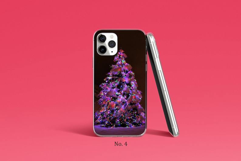 Xmas Phone Case, Christmas Tree Phone Case, iPhone 17, 16, 15, 14 Pro Max, Winter Samsung Galaxy S25 Plus, S24 FE, Festive Google Pixel Case image 5
