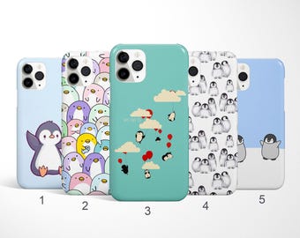 Pinguin Handyhülle, Tier Handyhülle für iPhone 17, 16, 15, 14 Pro Max, Samsung Galaxy S25, S24 Case, Google Pixel Schutzhülle