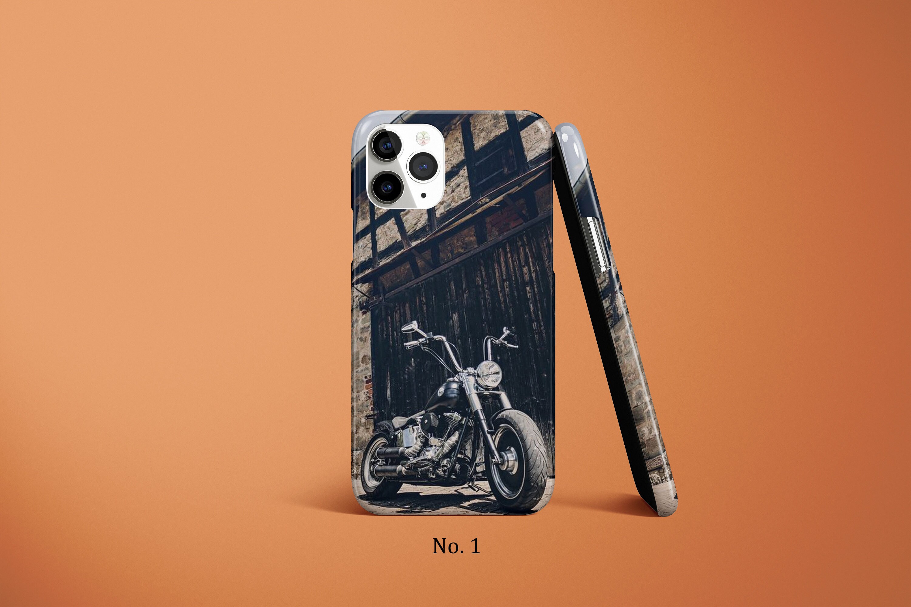 Chopper Phone Case, Motorcycle Phone Cover for iPhone 16, 15