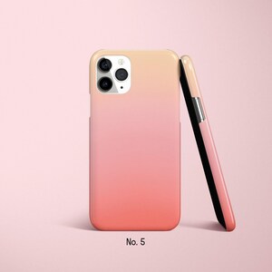 Funda ombré para iPhone 17, 16 Pro Max, funda neón para Samsung Galaxy S25 Ultra, S24 FE, funda brillante para Google Pixel imagen 6