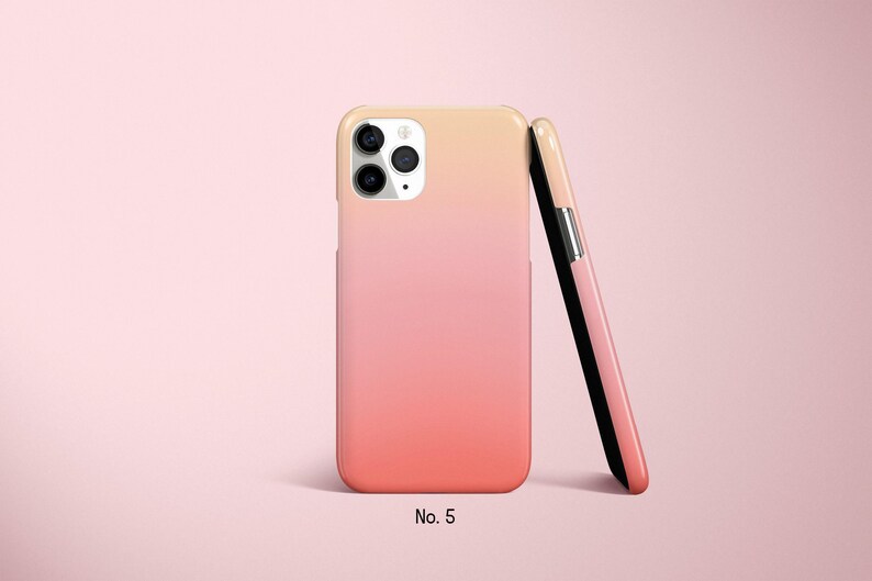 Funda ombré para iPhone 17, 16 Pro Max, funda neón para Samsung Galaxy S25 Ultra, S24 FE, funda brillante para Google Pixel imagen 6