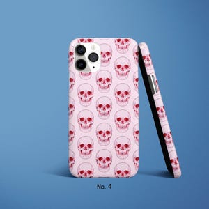 Skull Phone Case, Halloween iPhone 17, 16, 15 Pro Max Case, Skeleton Samsung S25 Case, Spooky Galaxy S24 Cover, Scary Google Pixel 10 Case image 5
