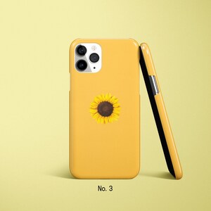 Funda de girasol para iPhone 17, 16, 15, 14 Pro Max, Samsung Galaxy S25, S24 FE, funda floral para Google Pixel, funda de primavera imagen 4