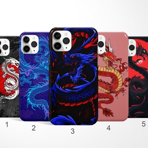 Dragon Phone Case, Fantastic Phone Cover for iPhone 16, 15, 14 Pro Max, Chinese Phone Case for Samsung Galaxy S25, S24, S23, Google 9 Pixel