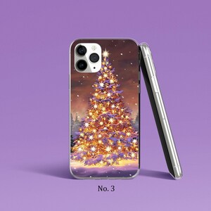Xmas Phone Case, Christmas Tree Phone Case, iPhone 17, 16, 15, 14 Pro Max, Winter Samsung Galaxy S25 Plus, S24 FE, Festive Google Pixel Case image 4