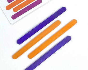 Montessori Fine Motor Pattern Cards | 10 Colored Popsicle Activities | Printable for Toddlers and Preschool