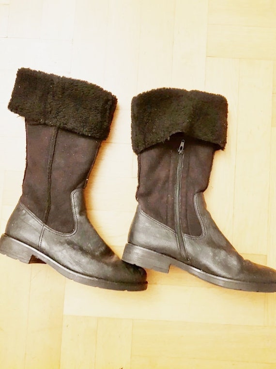 Gabor winter boots size 42 as good as new warmly lined heels 3 cm