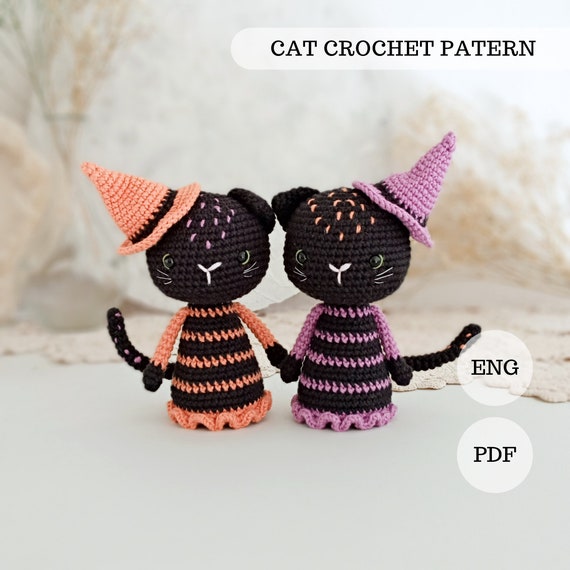Free Cat Crochet Amigurumi Pattern - Mindy the Cat