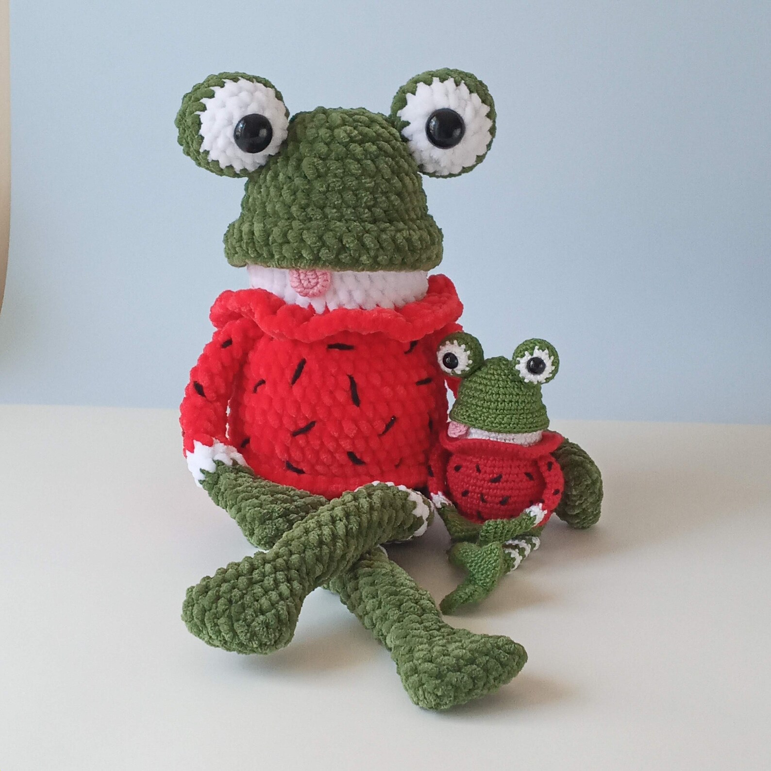Crochet Frog Pattern Frog Plush Pattern Amigurumi Frog Toy Etsy
