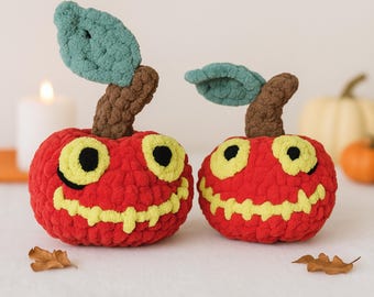 Halloween Amigurumi Pattern – Crazy Apple Crochet PDF Tutorial