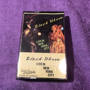 Black Uhurn, Cassette Tape, 1988