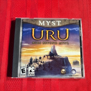 Myst Uru Ages Beyond Myst, PC CD-ROM Software, Vintage Computer Game, 2003