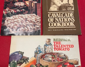 Vintage Kochbuchhefte, 1970er Jahre, Rezepthefte