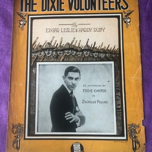Spartiti The Dixie Volunteers, di Edgar Leslie e Harry Ruby, 1917