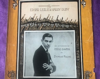 The Dixie Volunteers Sheet Music, by Edgar Leslie and Harry Ruby, 1917