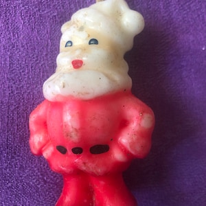 Gurley Santa Claus Candle, 1950, onverlichte kaars, verzamelobjecten
