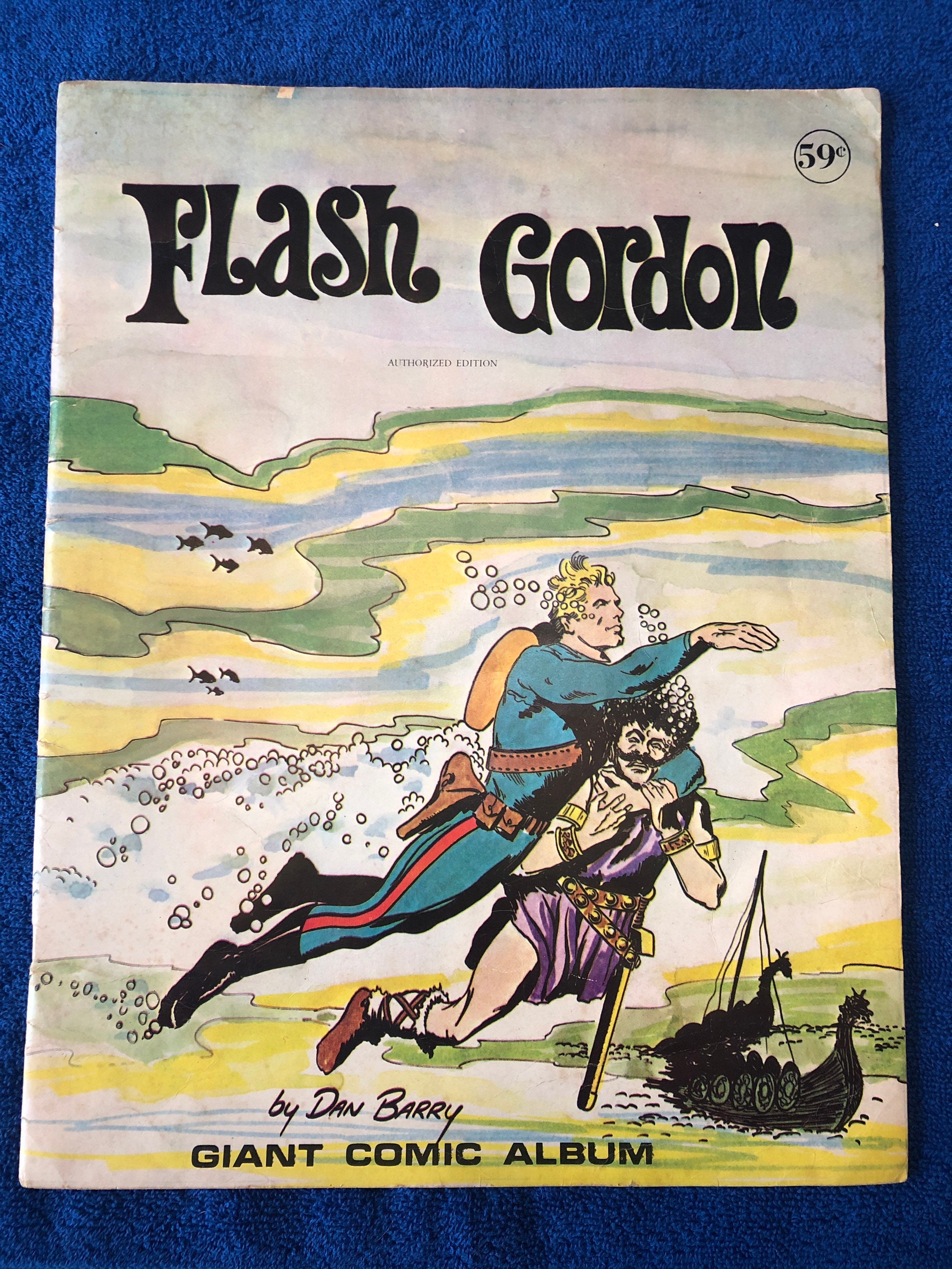 フラッシュ ゴードン 巨大コミック アルバム ブック ダン バリー 1973