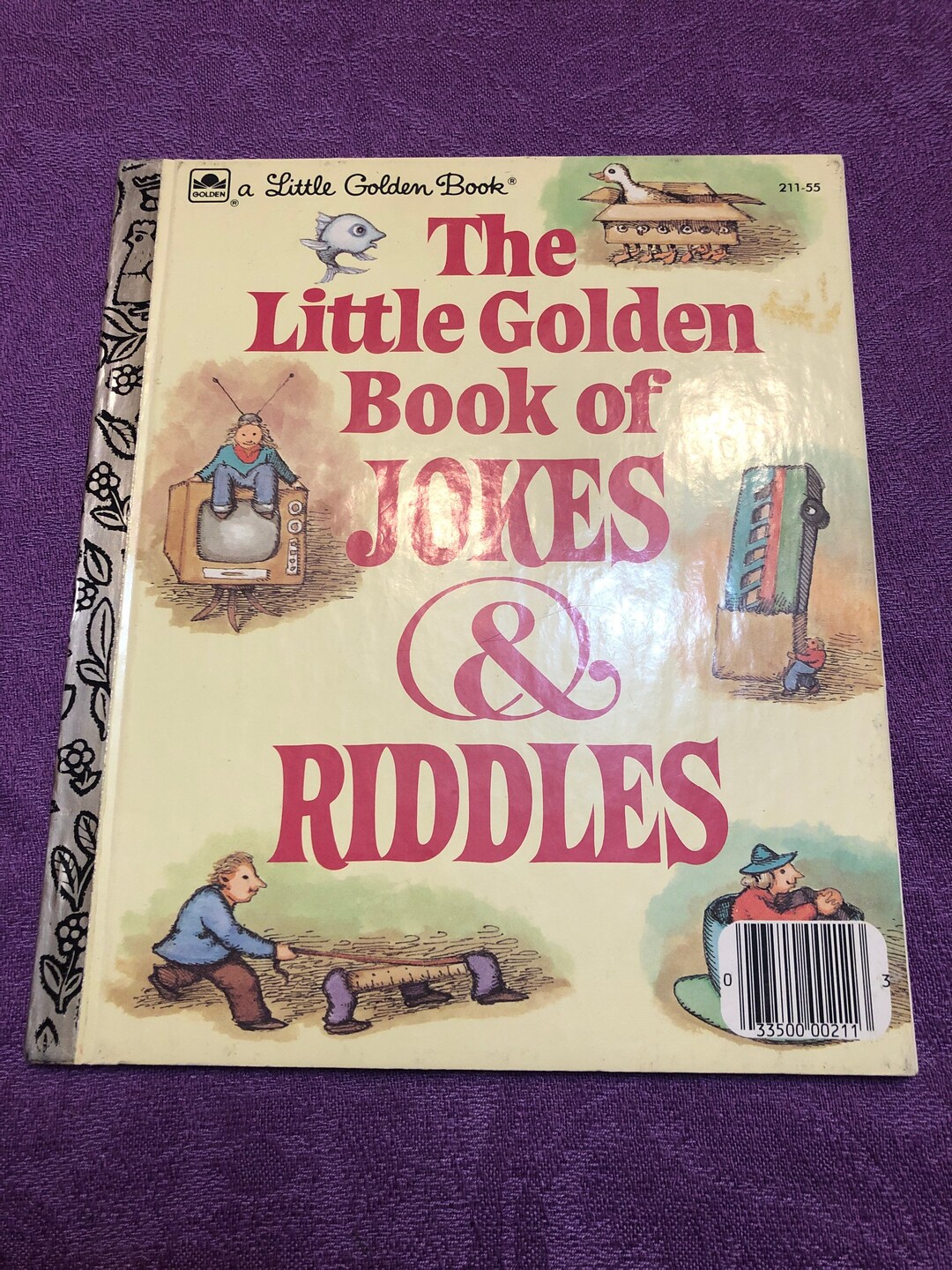 The Little Golden Book of Jokes & Riddles, Compiled by E.D. Ebsun, a ...