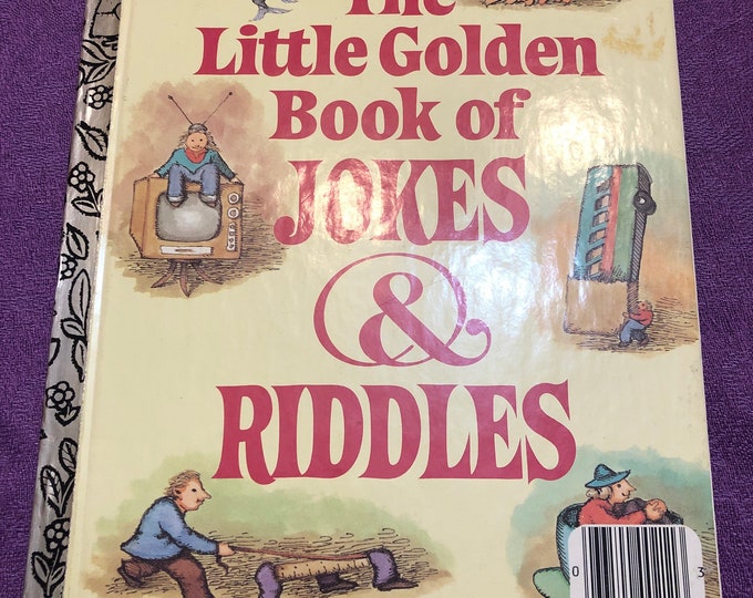 The Little Golden Book of Jokes & Riddles, Compiled by E.D. Ebsun, a ...