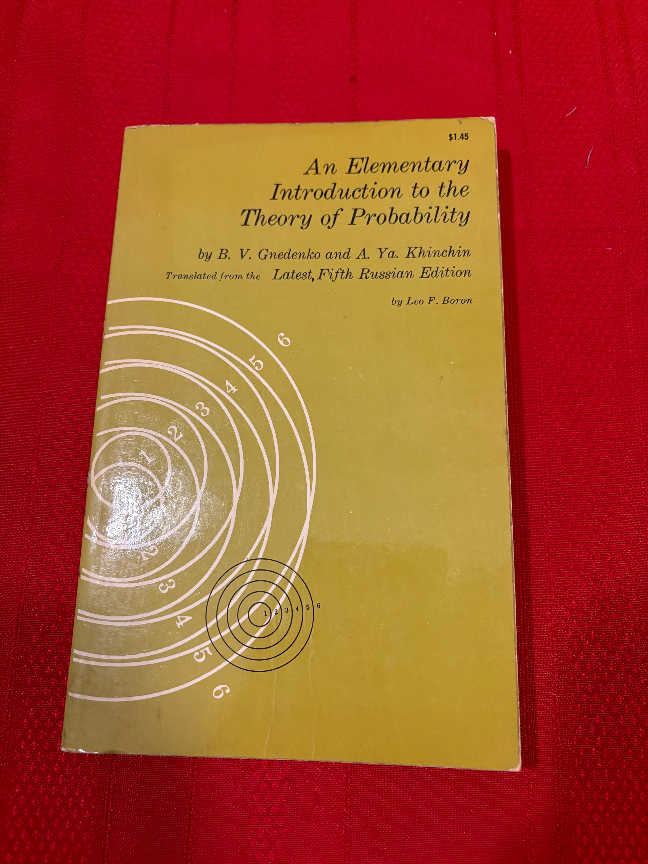 An Elementary Introduction to the Theory Probability, by An Elementary Introduction to the Theory Probability, by