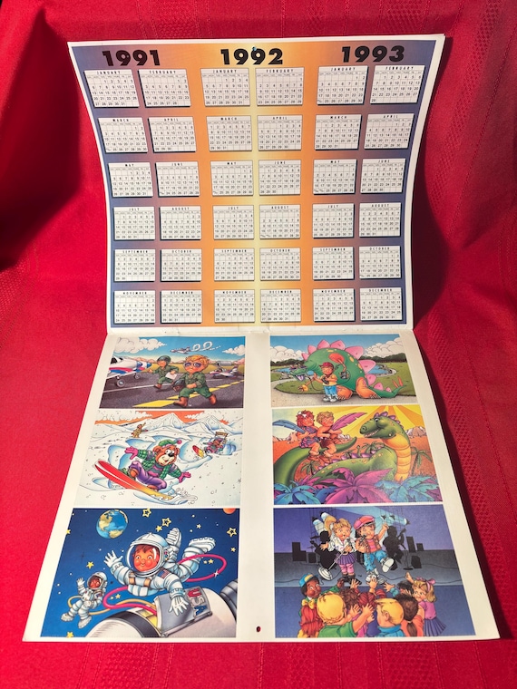 Campbell Kids Calendar 1992, Mint Condition, Ephemera, Campbell