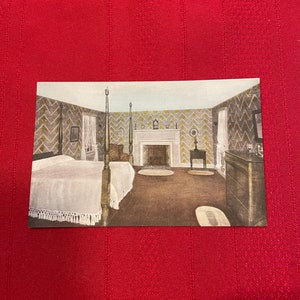 Fort Hill Home of John C. Calhoun, Clemson College, South Carolina Postkarte, Vintage, unbenutzt, geteilte Rückseite