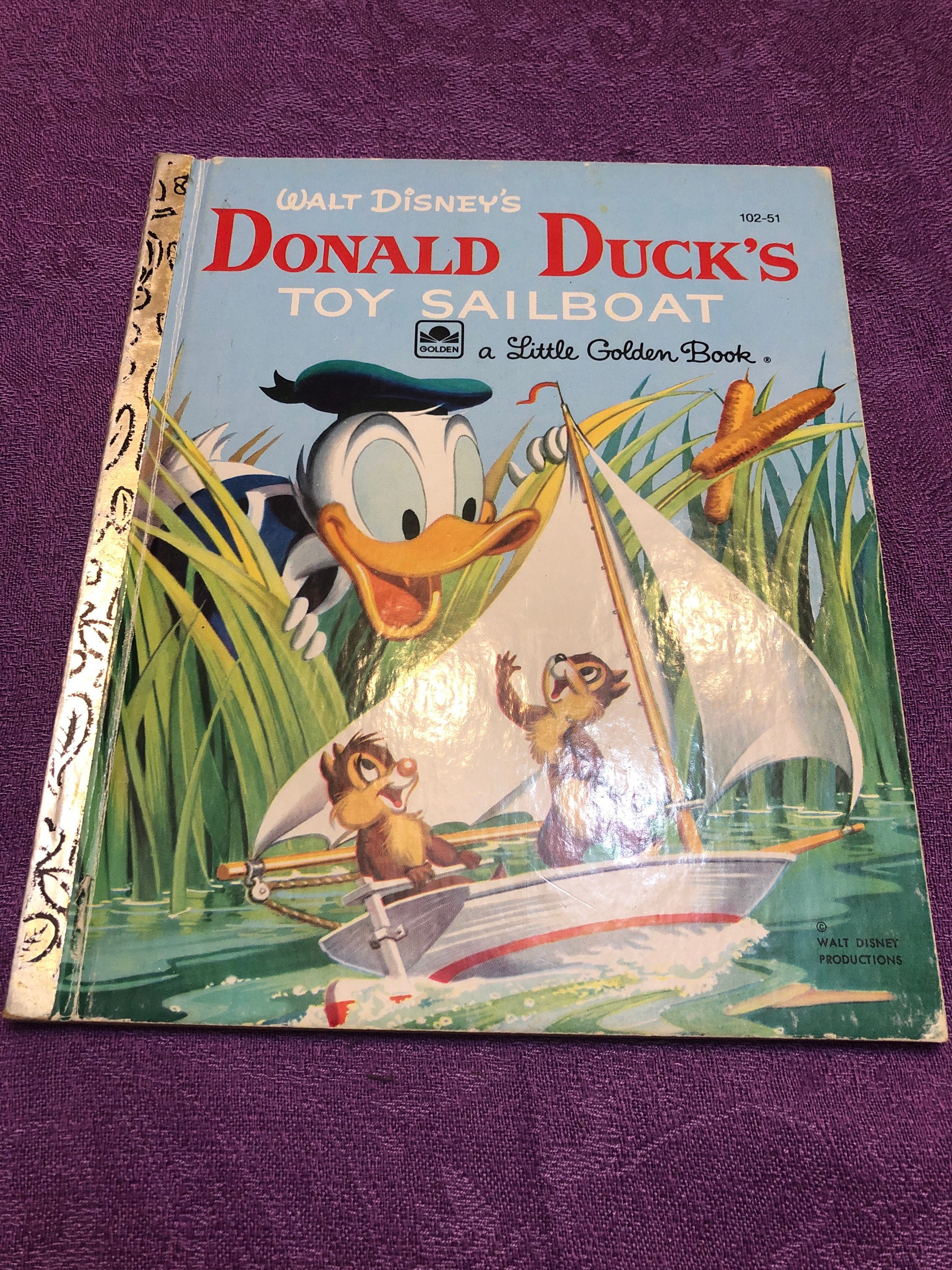 Walt Disneys Donald Ducks Toy Sailboat, Told by Annie North
