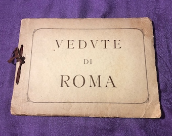 Vedvte Di Roma, Vistas de Roma, folleto de recuerdo, 1914