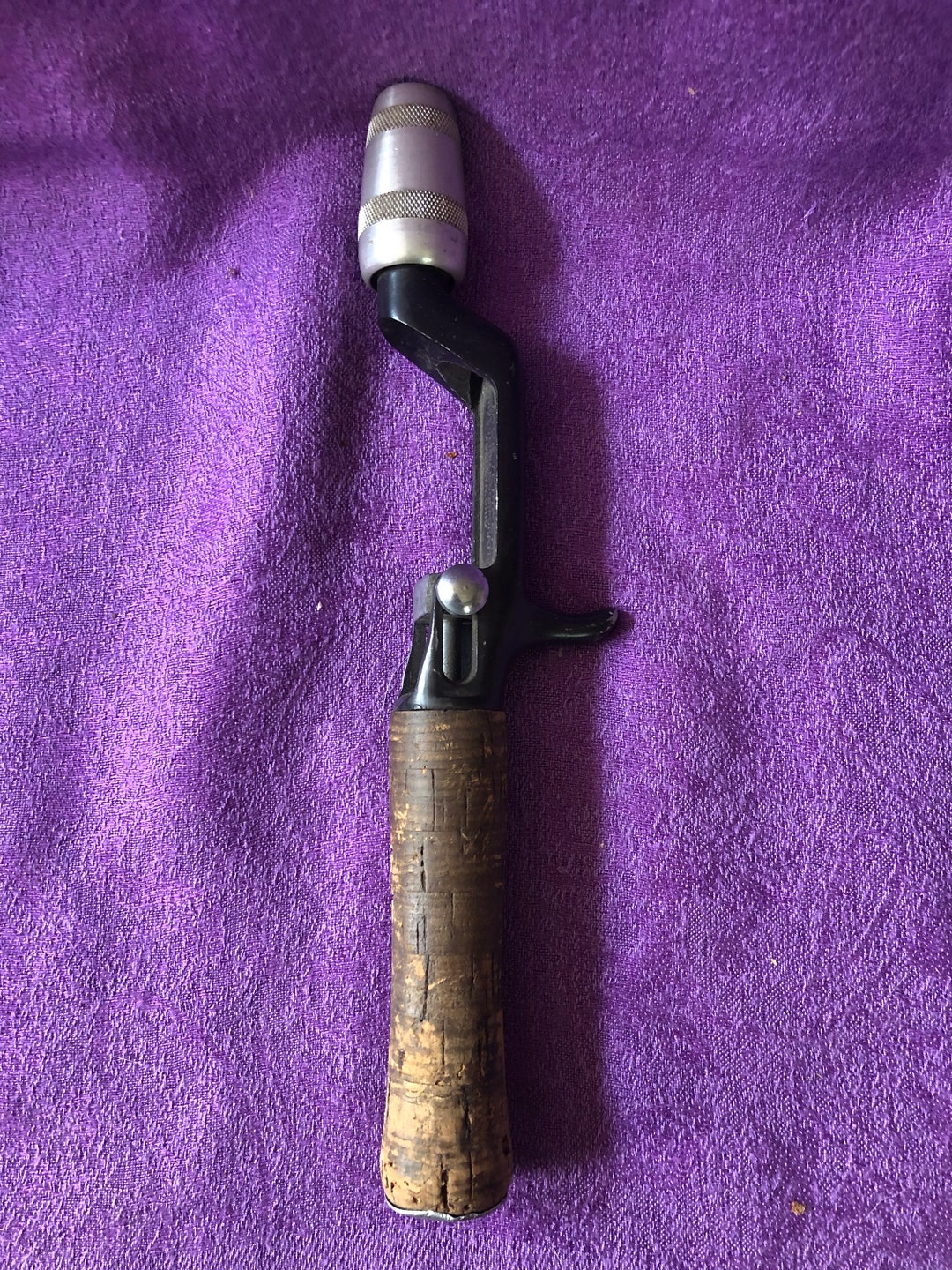 Vintage Replacement Speedlock Fishing Pole Handle, Pat No 2102237