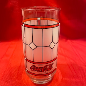 Coca Cola Drinking Glass, Collector Glass, Vintage,