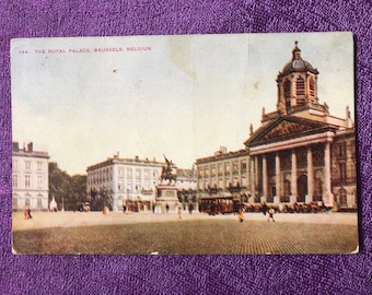 The Royal Palace, Brussels, Belgium Postcard, Used, 1910, Divided Back
