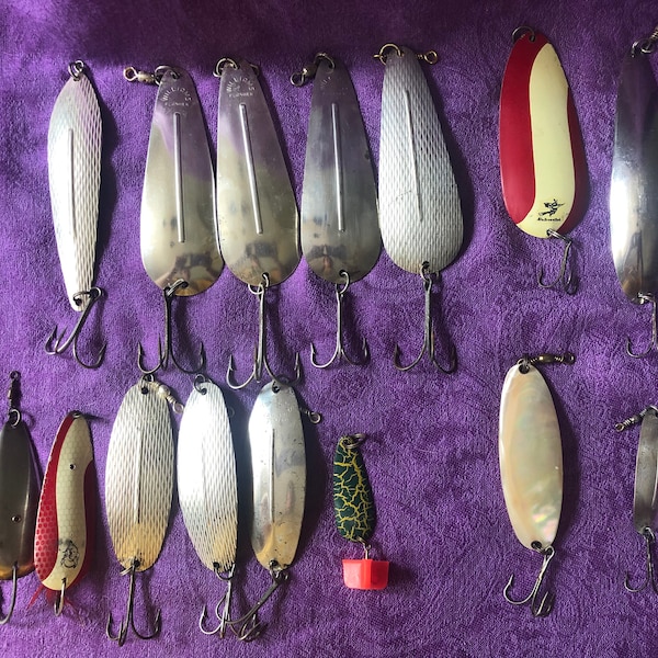Fishing Spoons Etsy