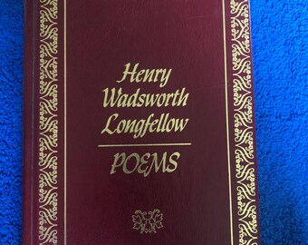 Henry Wadsworth Longfellow Poems hardcover 1976