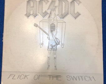 ACDC, Flick of the Switch / Vinyl - Etsy Canada