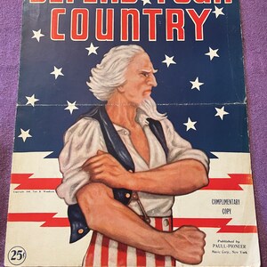 Defend Your Country Sheet Music, Words by John W. Bratton, Music by Leo Edwards, 1940