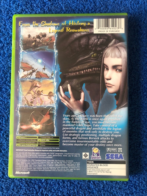 Panzer Dragoon Orta, Xbox Original Game, 2002, Near Mint - Etsy Panzer Dragoon Orta, Xbox Original Game, 2002, Near Mint - Etsy