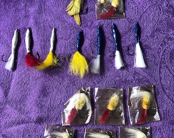 Fishing Lures, Lot of 15, Vintage, Snagging, Teasers 