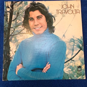 Disque vinyle John Travolta, original 1976, BKL-1563