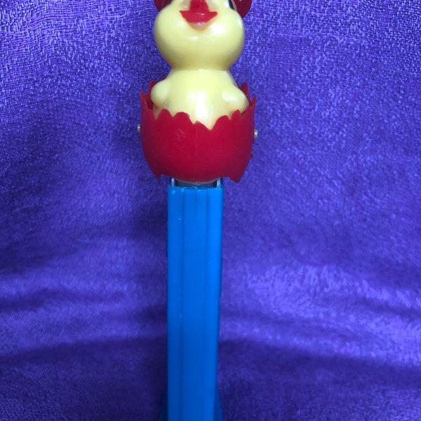 Vintage Chick in Egg Pez Dispenser, Collectible,