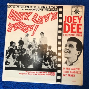 Hey, Let’s Twist! Vinyl record Joey Dee & The Starlites original 1962
