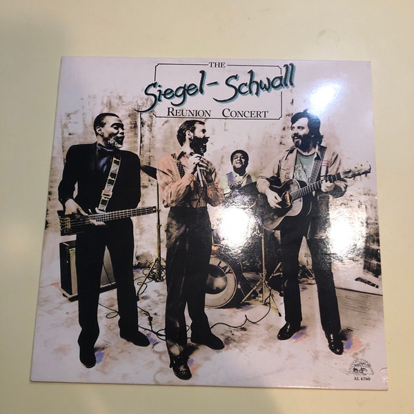 The Siegel Schwall, Reunion Concert, Vinyl Record, 1988, AL 4760